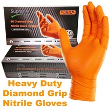 Orange Nitrile Disposable