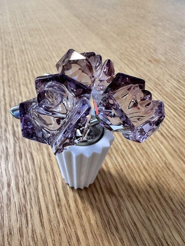Swarovski crystal rose bouquet - rose,