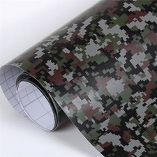 Car Vinyl Wrap DIGITAL CAMOUFLAGE Sheet Car Wrapping film Air Bubble Free 