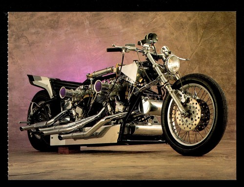 Harley davidson postcard 203 - postcard,