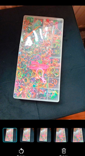 Rainbow loom bands kit - bands,