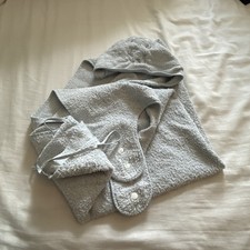 Clever Mumma Baby Bath Towel With Hood, Snuggle Towel Poncho Towel For Baby