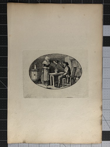 Scottish woman pouring - , a