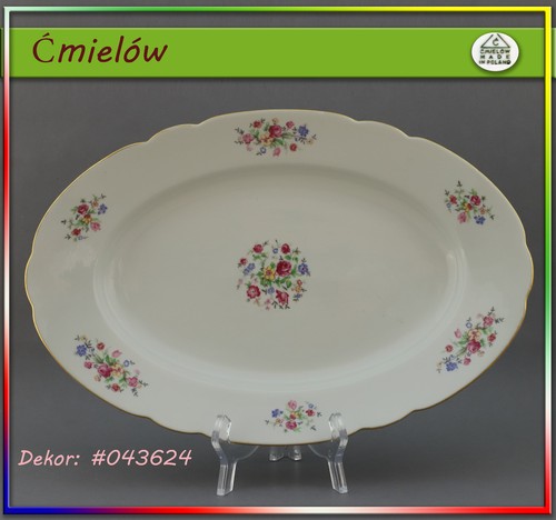 Cmielow served platter vintage - served,