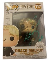 Tom Felton Hand Signed Funko Pop Autograph Includes COA DRACO MALFOY