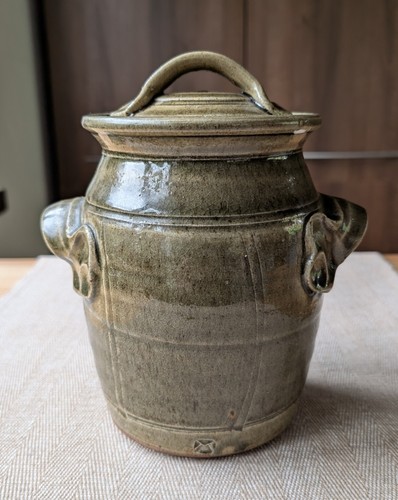 Studio pottery ash green - ash,