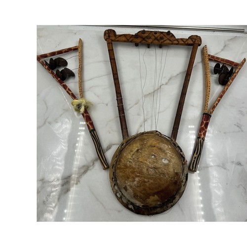 Vtg ethiopian lyre kissar - vtg,
