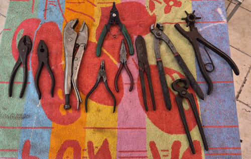 Joblot pincers snips - pincers,
