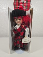 The Leonardo Collection Porcelain Heather Doll 12" With Box & Certificate 