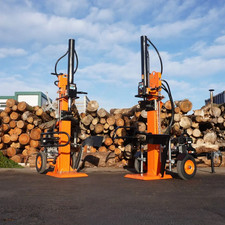 Forest Master FM22VPT 22-Ton Petrol Log Splitter – 1.1m Logs, Dual-Speed Ramstop