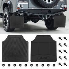 9mm thick Rubber Mud Flaps Mudflaps Splash Guards Universal Truck Van Pickup 4X4