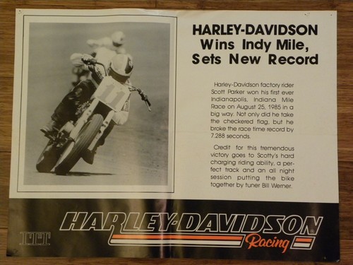 Harley xr750 racing poster - xr750,