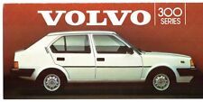 Volvo 300-Series 1984-1985 UK Market Foldout Brochure 340 & 360 Hatch & Saloon