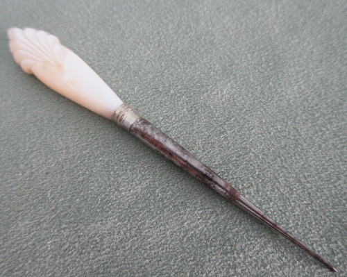 Antique crochet hook - hook, mother