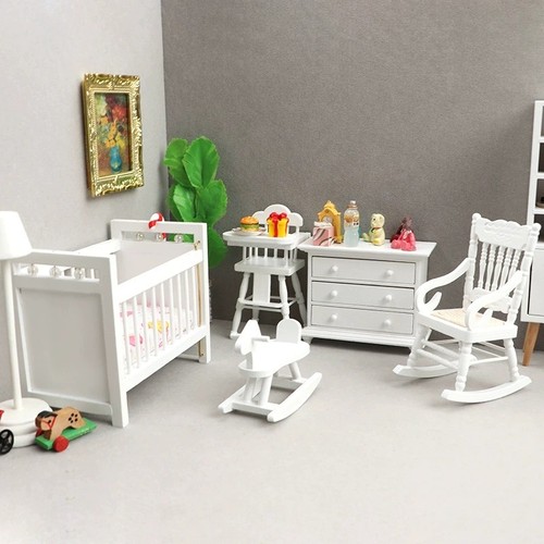 Piece set doll house mini - house,