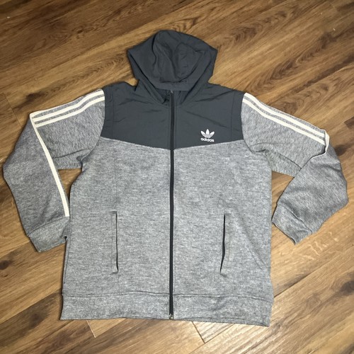 Adidas mens hoodie large - hoodie, grey
