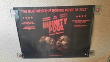 ??Cinema Poster: INFINITY POOL 2023 (Quad) Alexander Skarsgård Mia Goth?