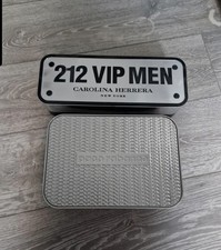 Aftershave Tins by Paco Rabanne & Carolina Herrera