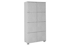 Tall White Sideboard Storage