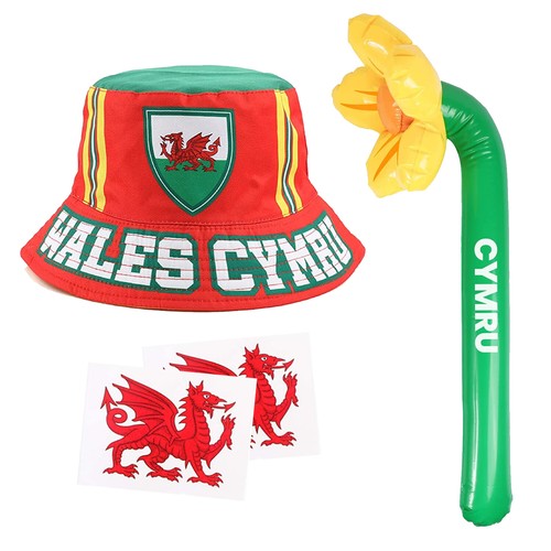 Wales world cup bucket - wales, hat