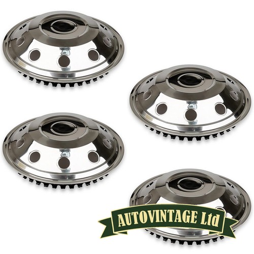 Wheel trims stainless - 16"x2,