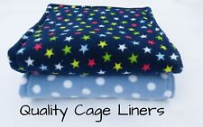 C&C and Ferplast Fleece Back Cage Liners Guinea pig bed,Small Animals,3 Layers