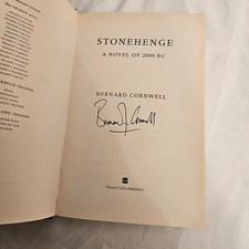 Signed STONEHENGE by Bernard