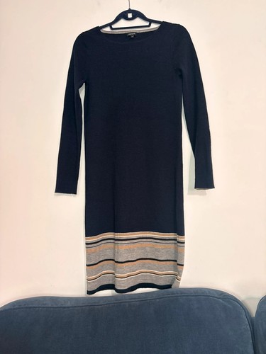 Jaeger navy black - wool, knit