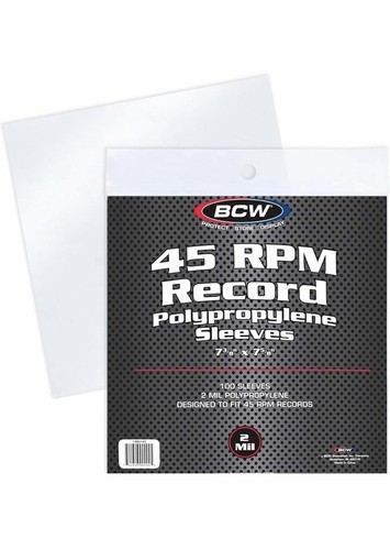 100 vinyl rpm record - 45, 7"