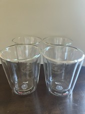 Bodum 3 Double Wall Glasses - Set of Four New Unused with Tags