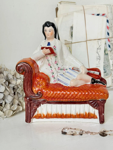 Victorian staffordshire figure - victorian,