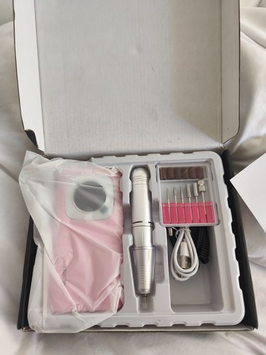 Proffessional pink nail drill - pink,
