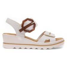 Rieker Womens Sandals White