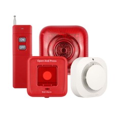Wireless fire alarm - alarm, panel