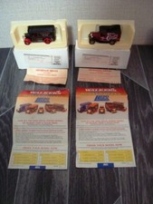 2 Lledo Vans Walkers Crisps With Leaflets And In Promotional Boxes