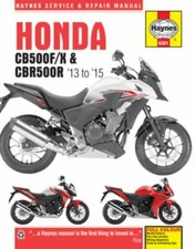Honda CB500F/X & CBR500R: 2013 to 2020 (Haynes Service & Repair Manual), Editors