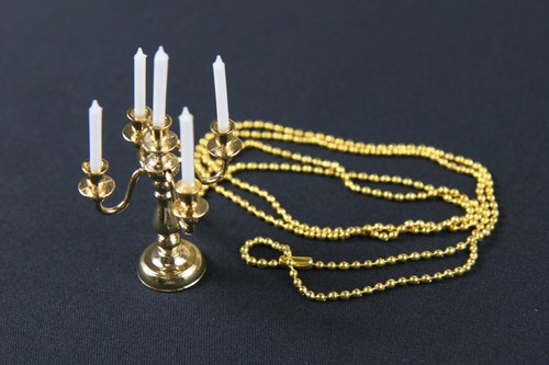 Candle holder necklace - candle,
