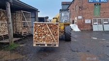 kiln dried logs Crates  Alder