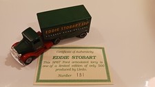 Lledo SP67 Ford Articulated Box Trailer Eddie Stobart Ltd Ed with cert - RARE