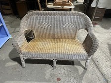 Ratan Sofa For Garden Or Internal Use Great Condition Ideal Conservatory Sofa