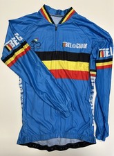 Belgium national cycling jersey long sleeve lightweight.