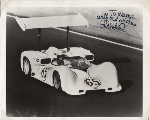 Signed phil hill - signed, chaparral