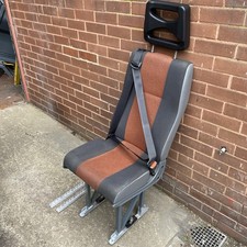 Single Removable Van Seat With Built In Seatbelt For Camper Or Motorhome.C