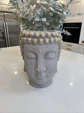 Extra large grey buddha - buddha, head