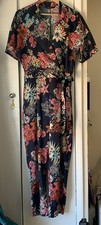 Stunning Zara Navy Floral Wrap