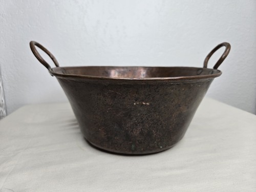 Antique hand hammered copper - hammered,