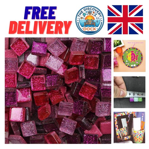 Brilliant 1x1cm crystal - crystal, mosaic