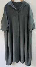 OSKA Linen Balloon Dress Size