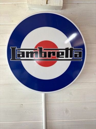 Lambretta round target design - lambretta,