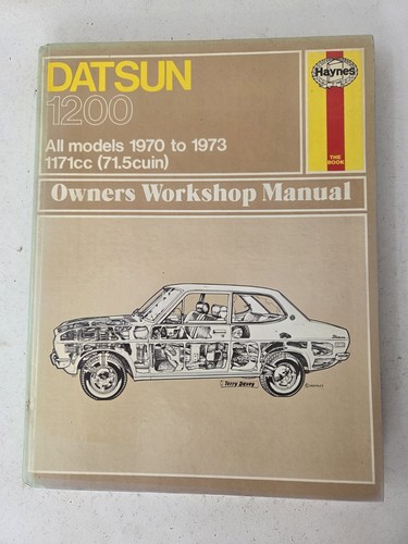 Datsun 1200 haynes - datsun,